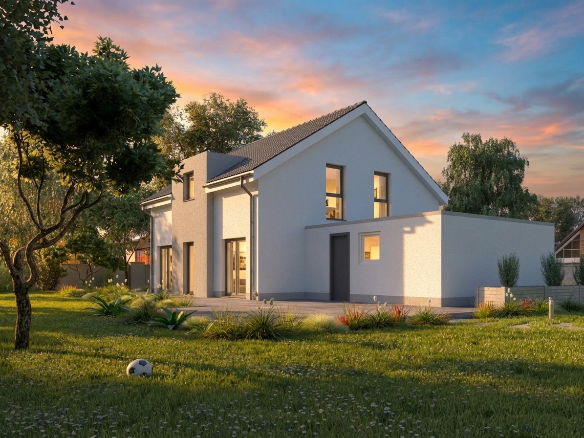 Referenzprojekt Gartenansicht